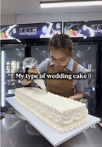 My type of wedding cake 🎂 #maywho #paradisebakery #longcake #weddingcake #fyp