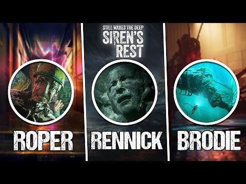 STILL WAKES THE DEEP SIREN'S REST All Monster Chases (4K HD)
