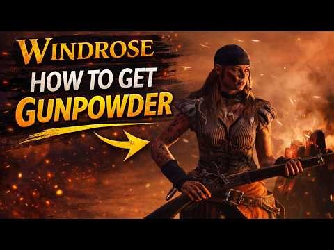 Windrose Beginner Guide: How To Find Gunpowder Quickly