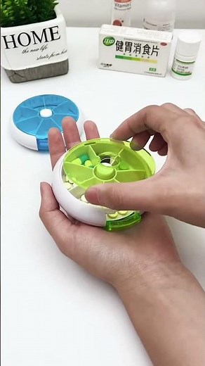 Small Pill Organizer Box