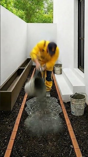 "From Wild to Walkway — A Narrow Passage Makeover" #satisfying