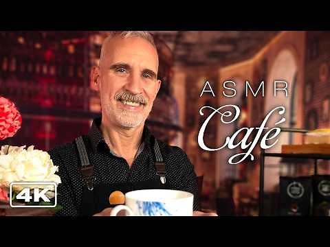 The ASMR Café ☕️ Most Relaxing Coffee & Tea Shop on Earth (4K)