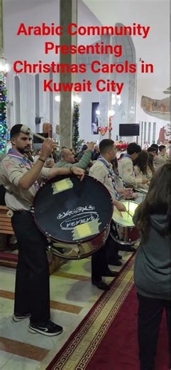 Arabic Community presenting Christmas Carols in Kuwait City Church-GG