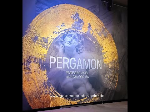 Pergamon, das neue 360° Panorama im Gasometer Pforzheim