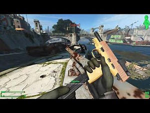 Awesome Fallout 4 Gunfight (500+ mods)