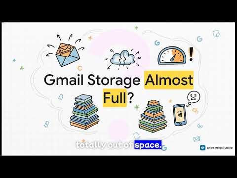 Free Up Gmail Storage in 3 Minutes — Smart Mailbox Cleaner