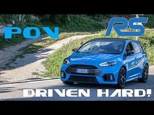 FORD FOCUS RS MK3 DRIVEN HARD ! POV on Italian roads