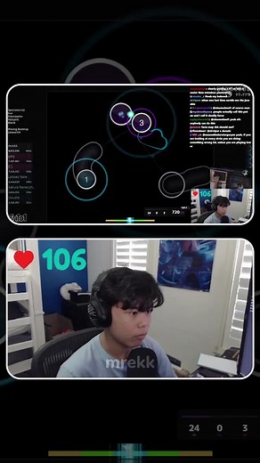 Exploring mrekk in osu! Gameplay