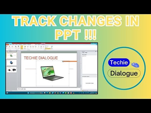 How to Track Changes in PPT