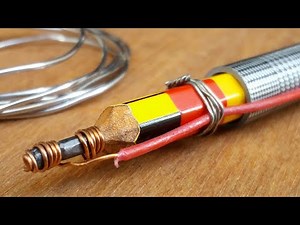 Building of Graphite Pencil SOLDERING IRON