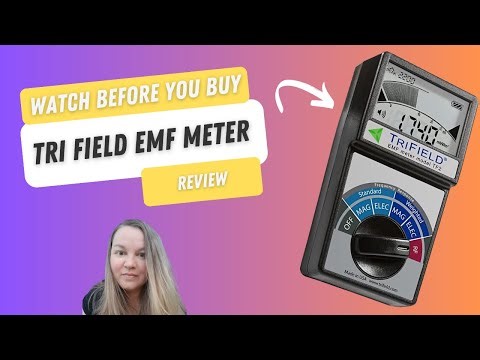 This is the only EMF Meter you need! TRI FIELD EMF METER REVIEW