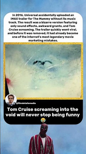 The Mummy (2017) Tom Cruise's Screaming Became Legendary 😭
