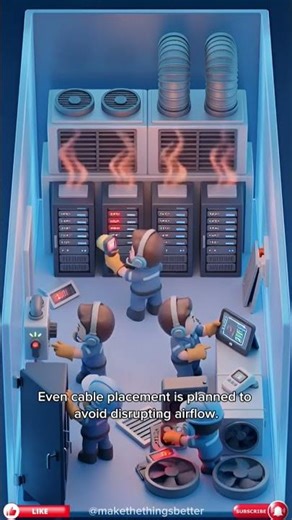 How Data Centers Keep the Internet Alive (Hidden Cooling System Explained)