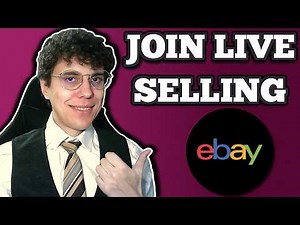 How To Join Ebay Live | Live Selling