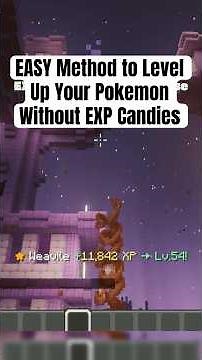 Fast Way to Level up in Cobbleverse! #cobbleverse #cobblemon #tipsandtricks #pokemon #tips