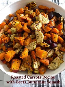 Roasted Carrots Recipe with Beets Butternut Squash