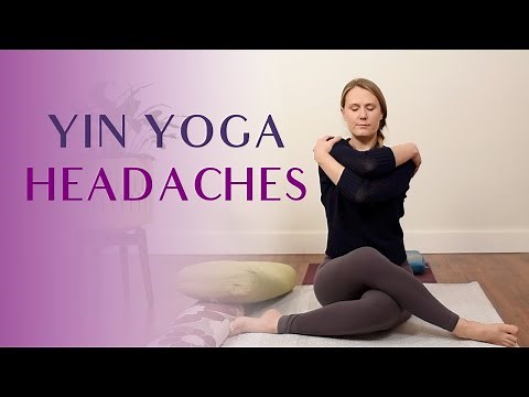Yin Yoga for Headaches | 45 min Yin for Deep Tension Release 💖