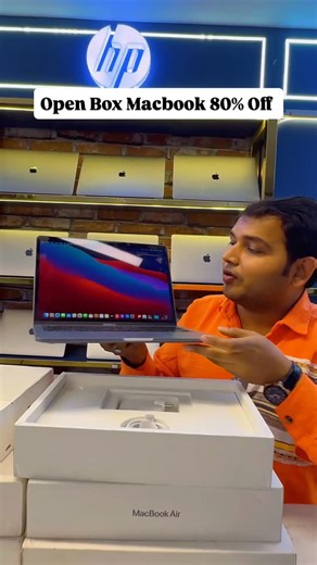 Akash Mishra on Instagram: "Open Box Macbook upto 80% Off #macbook #lalaptop"