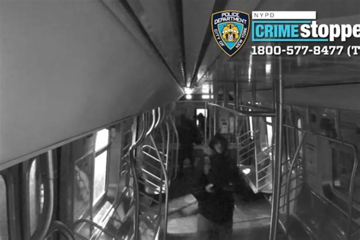 New video shows masked hooligans taking NYC subway train for reckless joyride