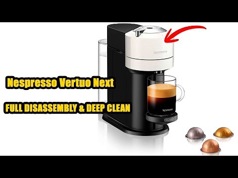 Nespresso Vertuo Next – Full Disassembly, Deep Clean & FIX for Not Brewing / Red & Orange Light