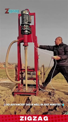 Super Fast & Advanced Portable Drilling Machine for Water Well Digging in Minutes