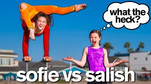 Transforming My Daughter Into A Contortionist ft/ Sofie Dossi | Jordan Matter Family