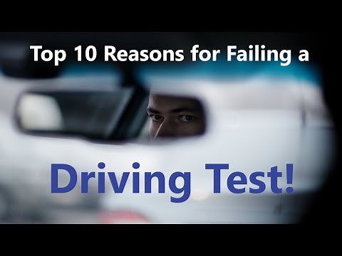 Top 10 Reasons for Failing a Driving Test