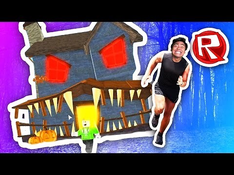 ESCAPING THE HAUNTED HOUSE! | Roblox