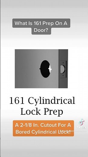 What Is 161 Prep On A Door?