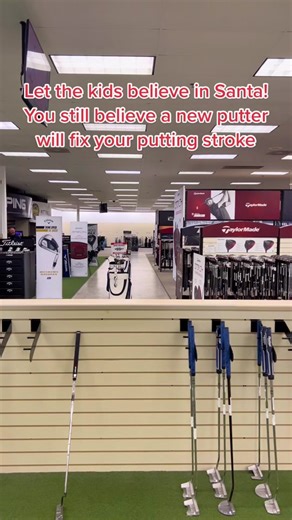 Season of believing.. #Golf #GolfPutters #NewClubs #ChristmasGolf #Golfer #PGASuperstore