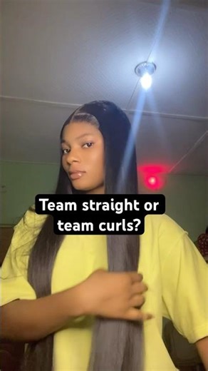 Made straight wig and curling wig glueless install for my client😌💚 Which do u prefer?