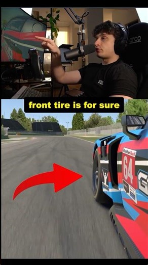 How Pro Sim Racers Manage Tire Load #simracing #technique #iracing