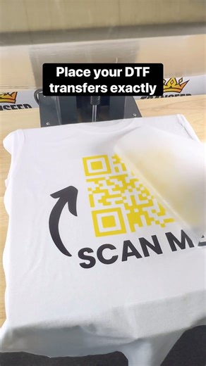 Create your own QR code t-shirt that’s not just stylish but also interactive. Perfect for events, promotions, or just making a bold statement. 🖼️✨ • • • #dtftransfers #customtshirts #qrcodes #transferkingdom #customapparel #dtf #dtfprinting #smallbusiness | TransferKingdom