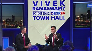 Vivek Ramaswamy speaks about his Hindu faith and says he would be a better protector of religious liberties than many Christian right politicians. Watch live: https://trib.al/98vdxtK #VivekTownHall | NewsNation