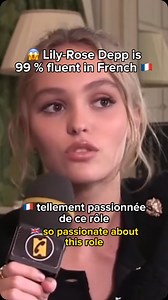 45K views · 14 reactions |  Lily-Rose Depp is 99% fluent in French...
