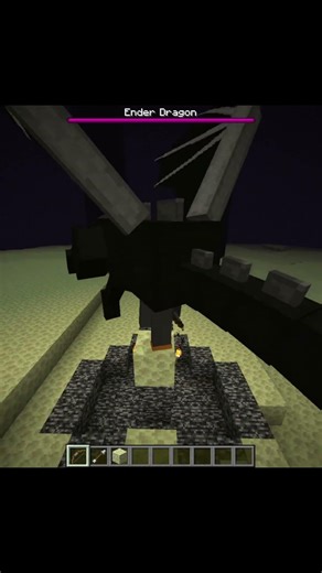 Enderdrache one shoten ?! #minecraft #gaming #shorts