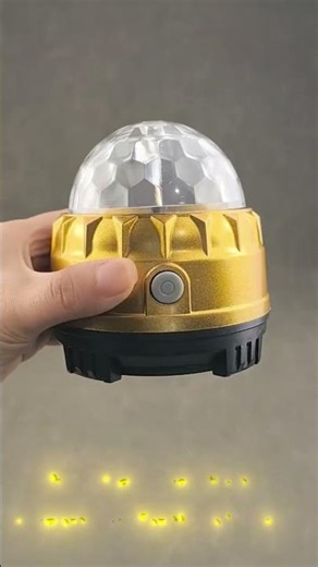 RGB Rotating Atmosphere Light | 360° Color Projection | Portable Party LED Light