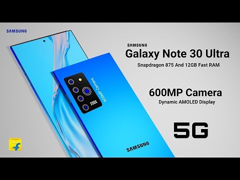 Samsung Galaxy Note 30 Ultra - 600MP Camera, Snapdragon 875,12GB RAM/Samsung Note 30 Ultra