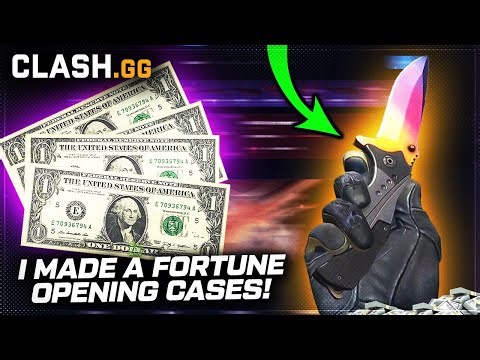 CLASHGG STICKER CASE IS INSANE!! Clash.gg Promo Code 2025
