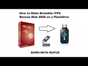 How to Make Bootable IT Tools Pack Solution Rescue Disk 2020 on a Flashdrive