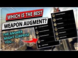 ULTIMATE Guide To Weapon Augments In Generation Zero