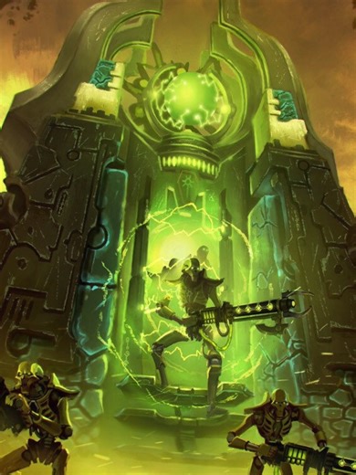 Eternity Gate |Warhammer 40K Lore Stop waiting for the Warp! Master the Eternity Gate the Necron Delete Key for reality that turns travel into high-speed transit. Tired of your reinforcements arriving three centuries late due to a minor temporal hiccup? It’s time to step into the future with the Eternity Gate , the Necron’s captured wormhole that literally puts reality in a headlock. Mounted on a Monolith or Night Scythe this space-folding masterpiece lets you drown worlds in infinite waves of m