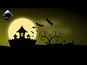 Inkscape tutorial halloween background
