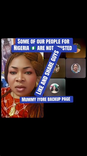 Mummy Iyore's Message to Nigerians