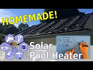 Homemade DIY Solar Pool Heater