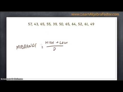How to Find the Midrange