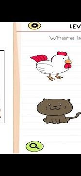 Brain test all star level 158 Gameplay walkthrough solution|| where is the chick?