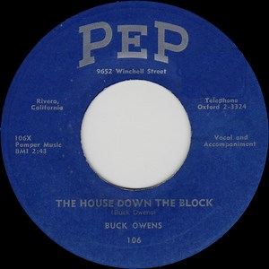 Buck Owens - The House Down The Block