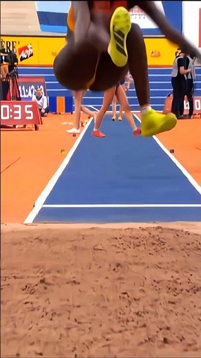 Fatima Diame Insane Long Jump Technique 🇪🇸 #Fatima #sport #jumping