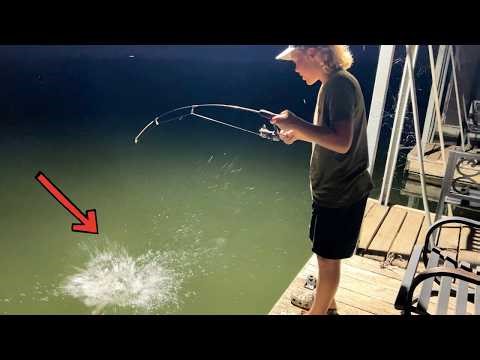 The Dock Demon Came at Him!